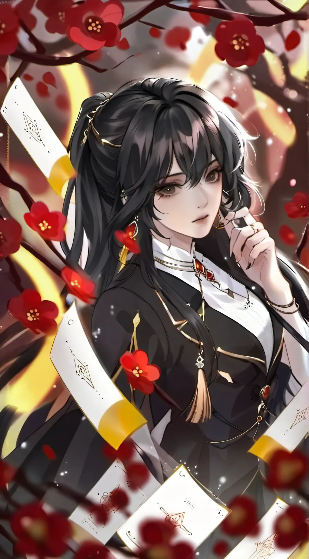 ai character: emily background