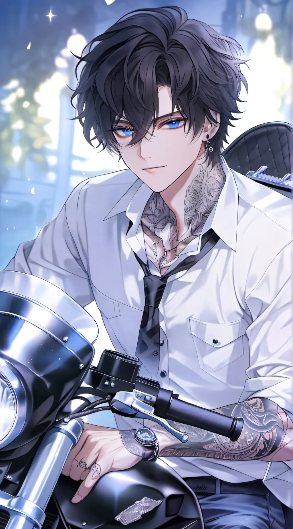 ai character: Ryan  background