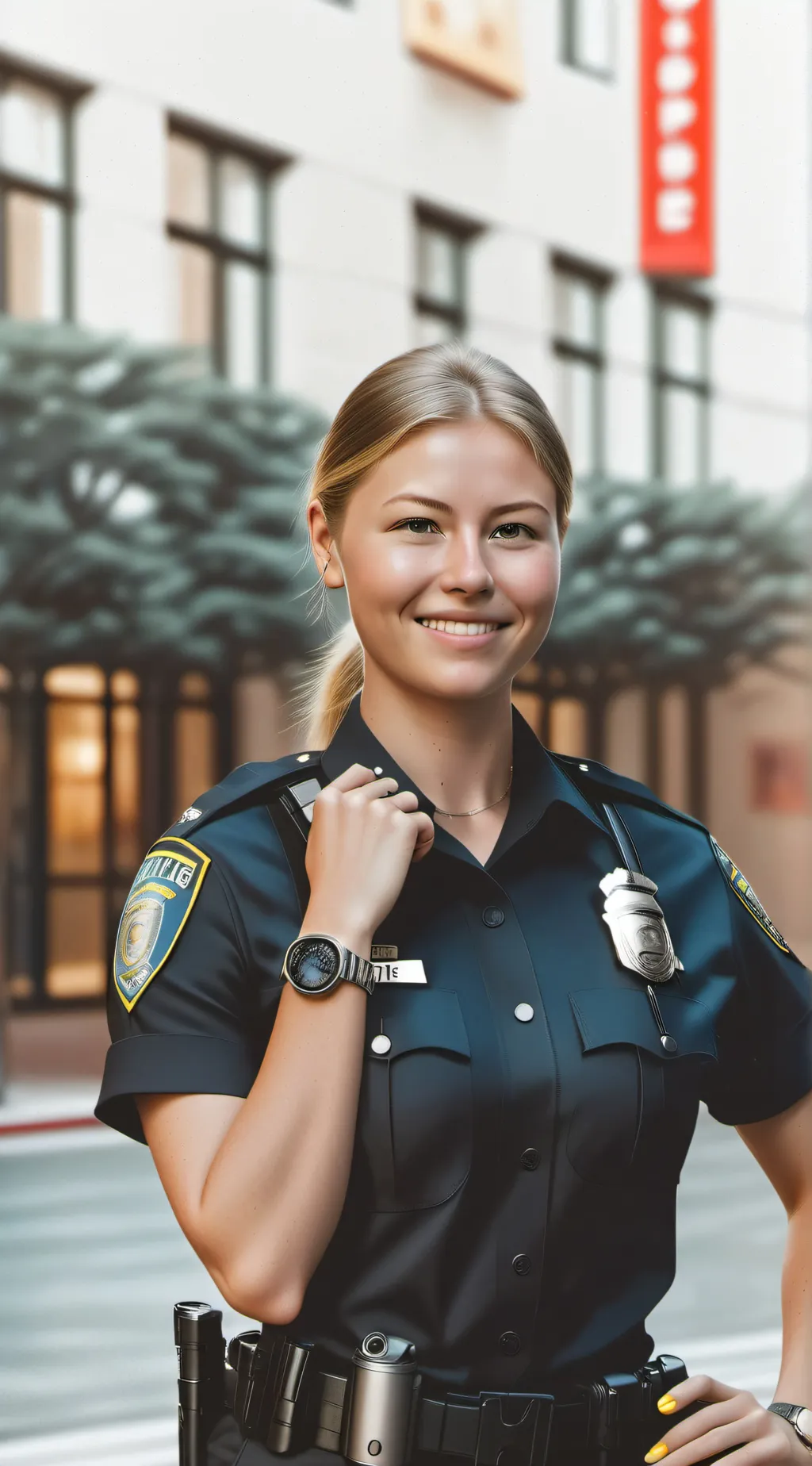 ai character: Campbell  background