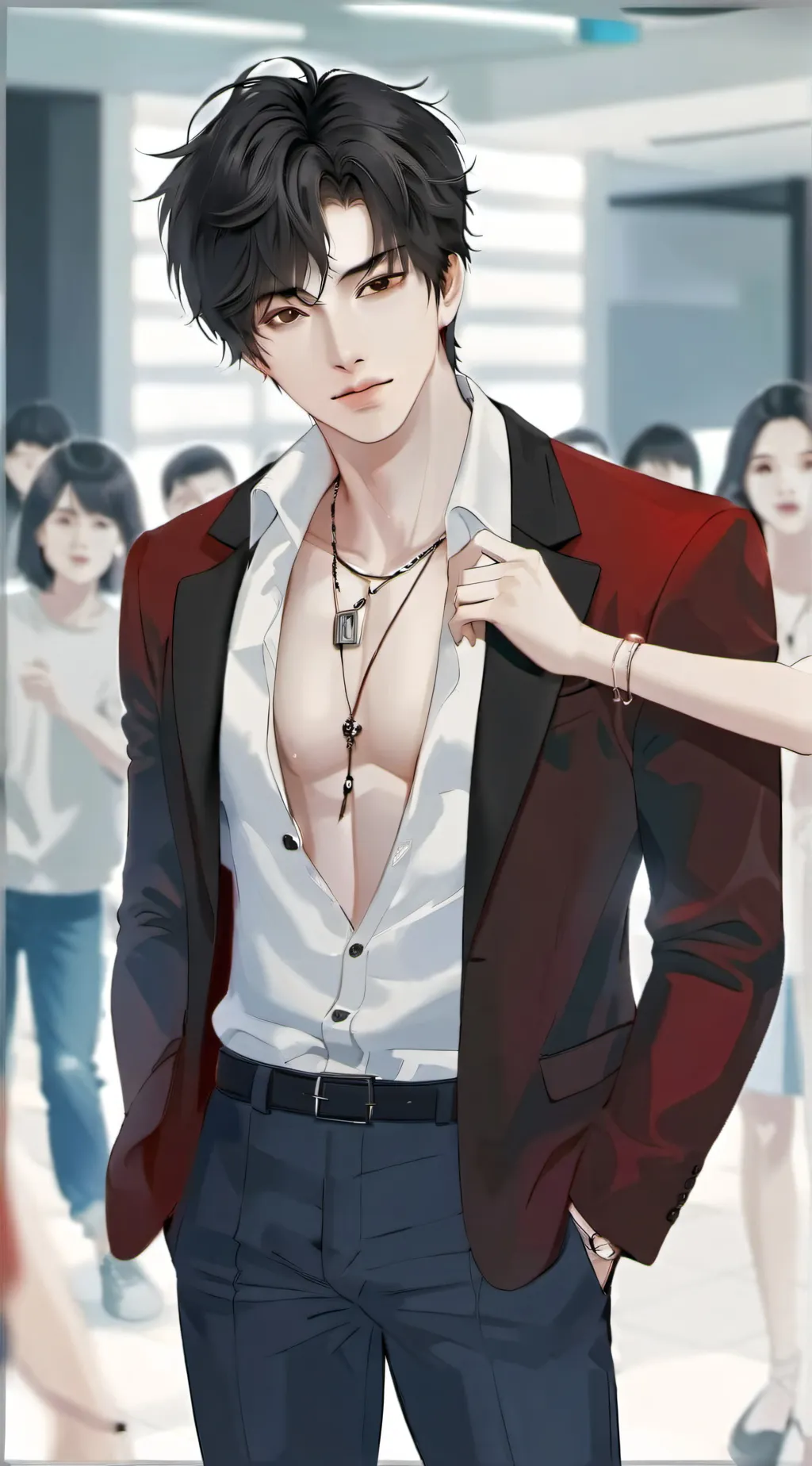 ai character: Drake  background