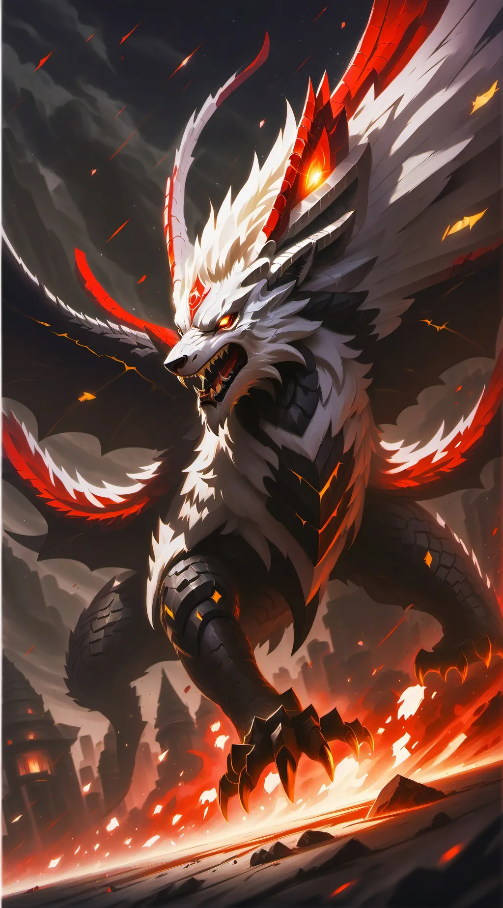 ai character: alastor  background