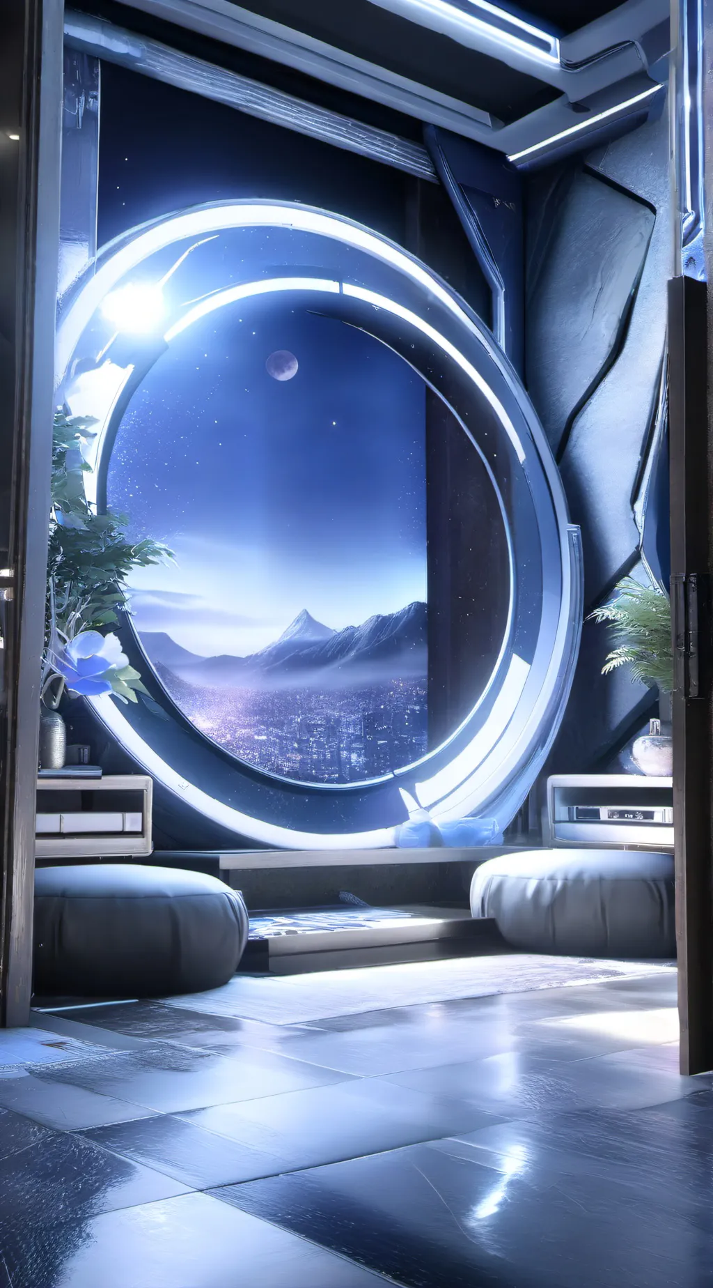 ai character: Mha rehab background