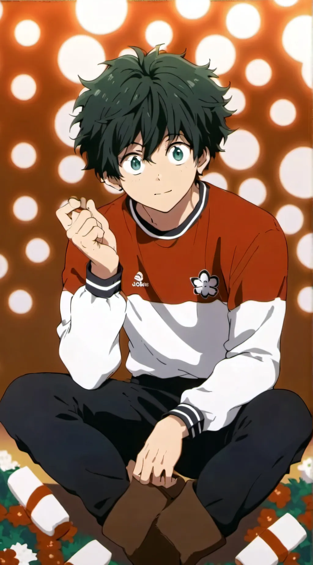 ai character: deku background