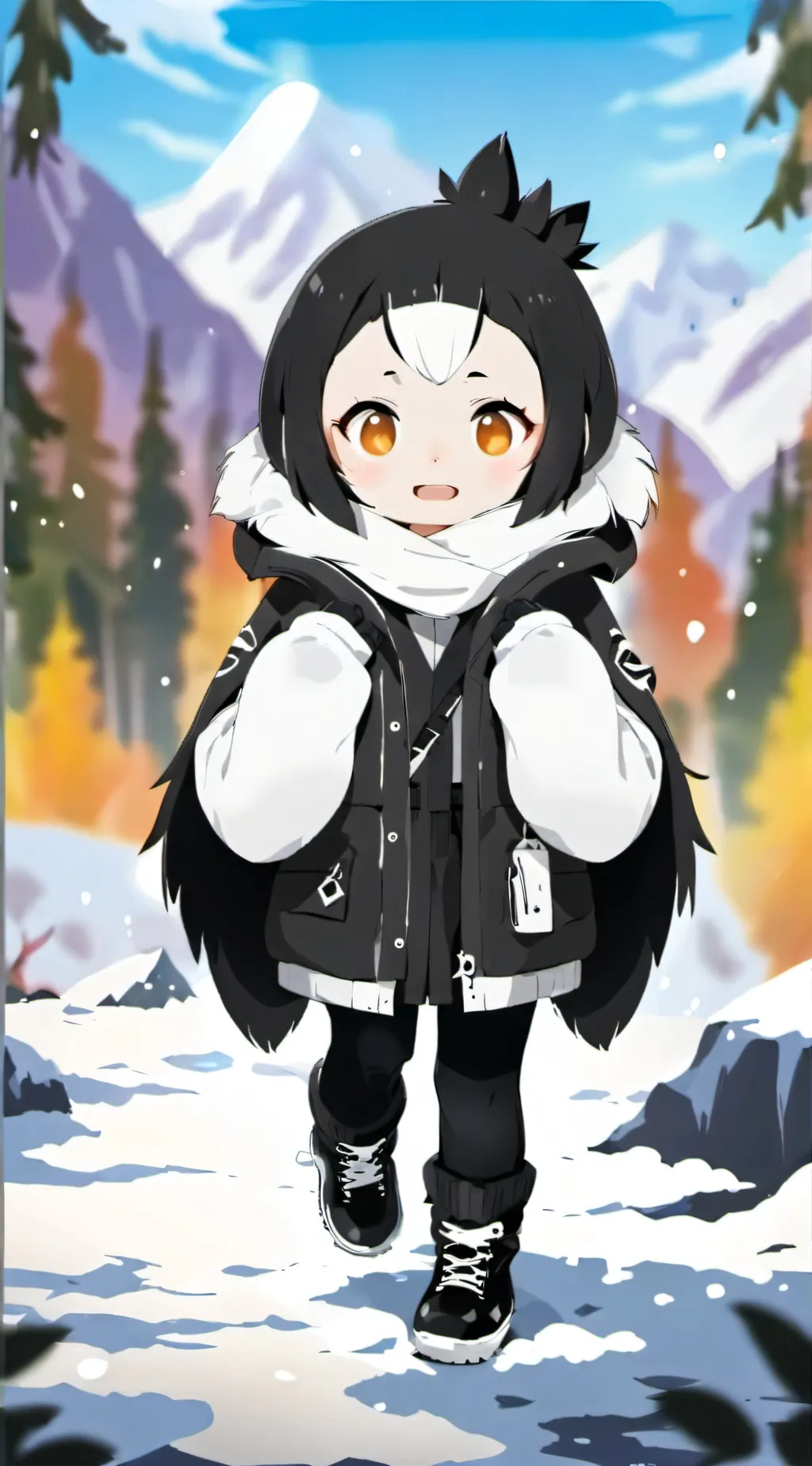 ai character: dandy world background