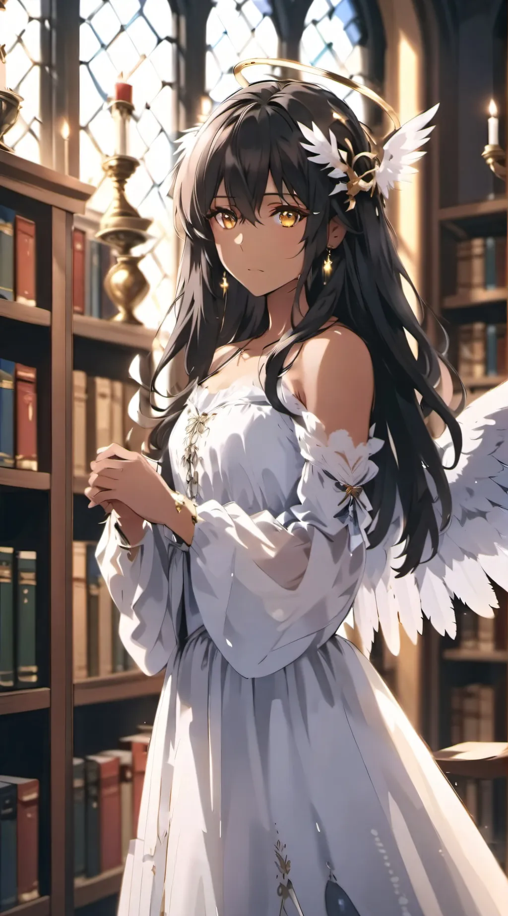 ai character: Aura Delfique background