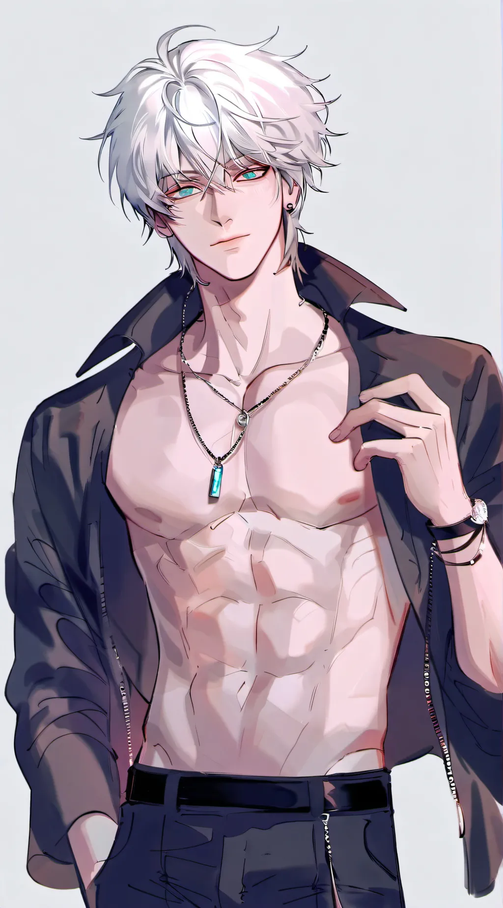 ai character: Leon background