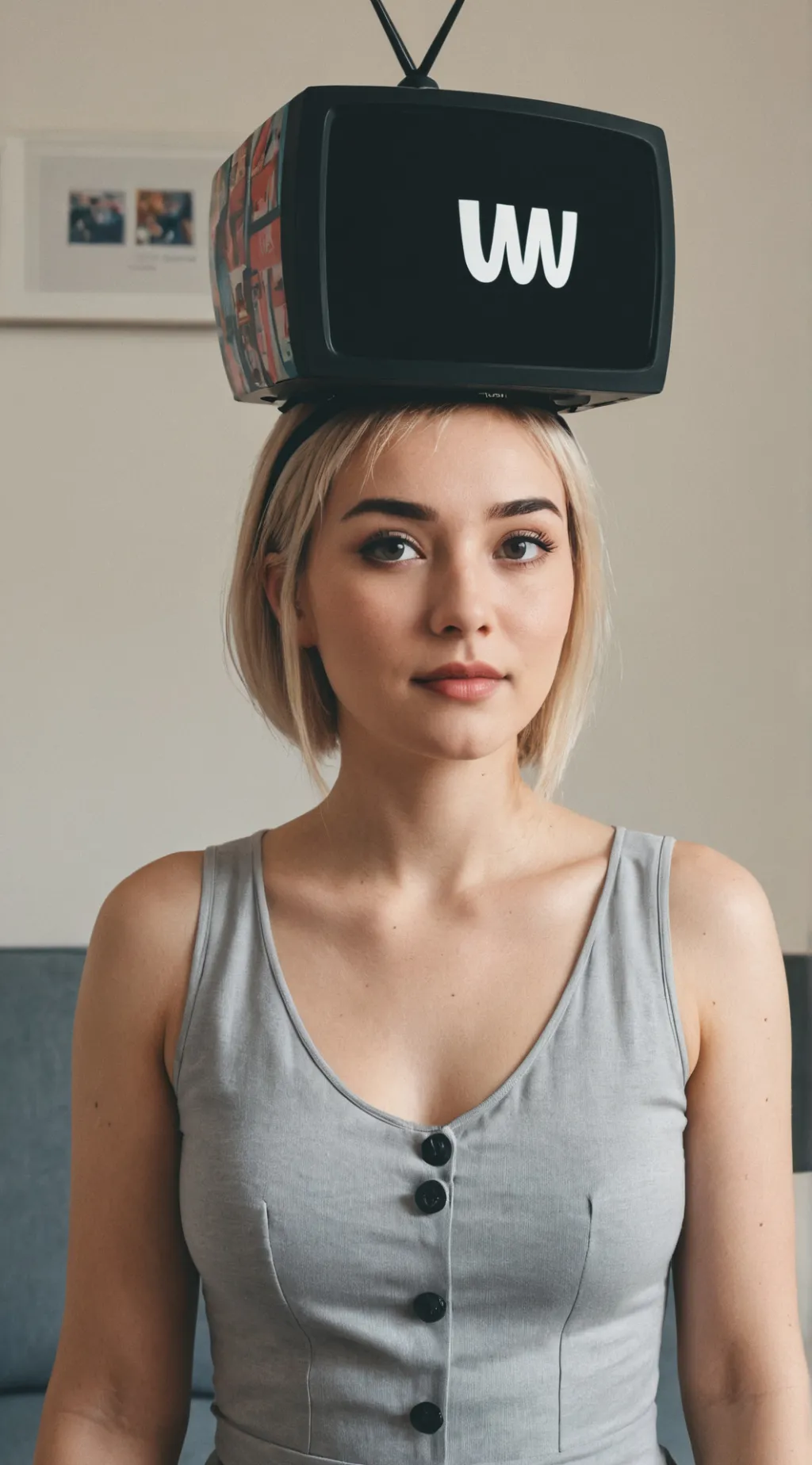 ai character: tvwoman background