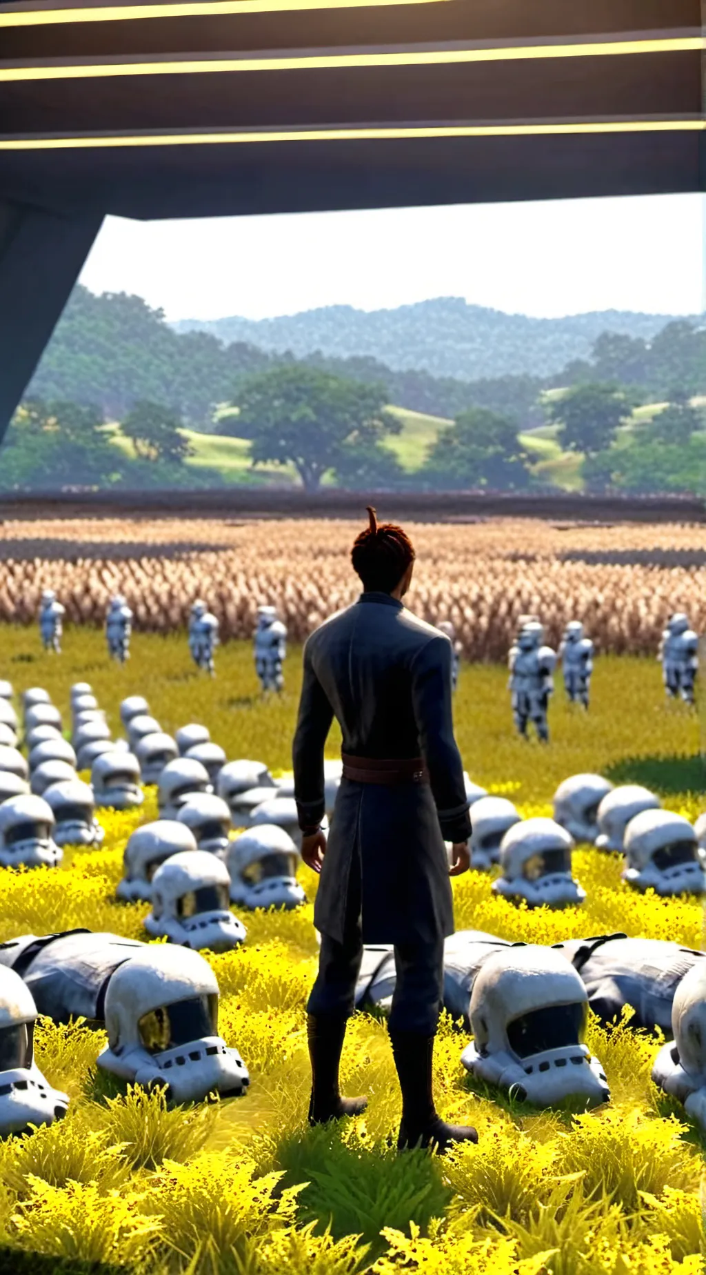 ai character: upper moon 0 background