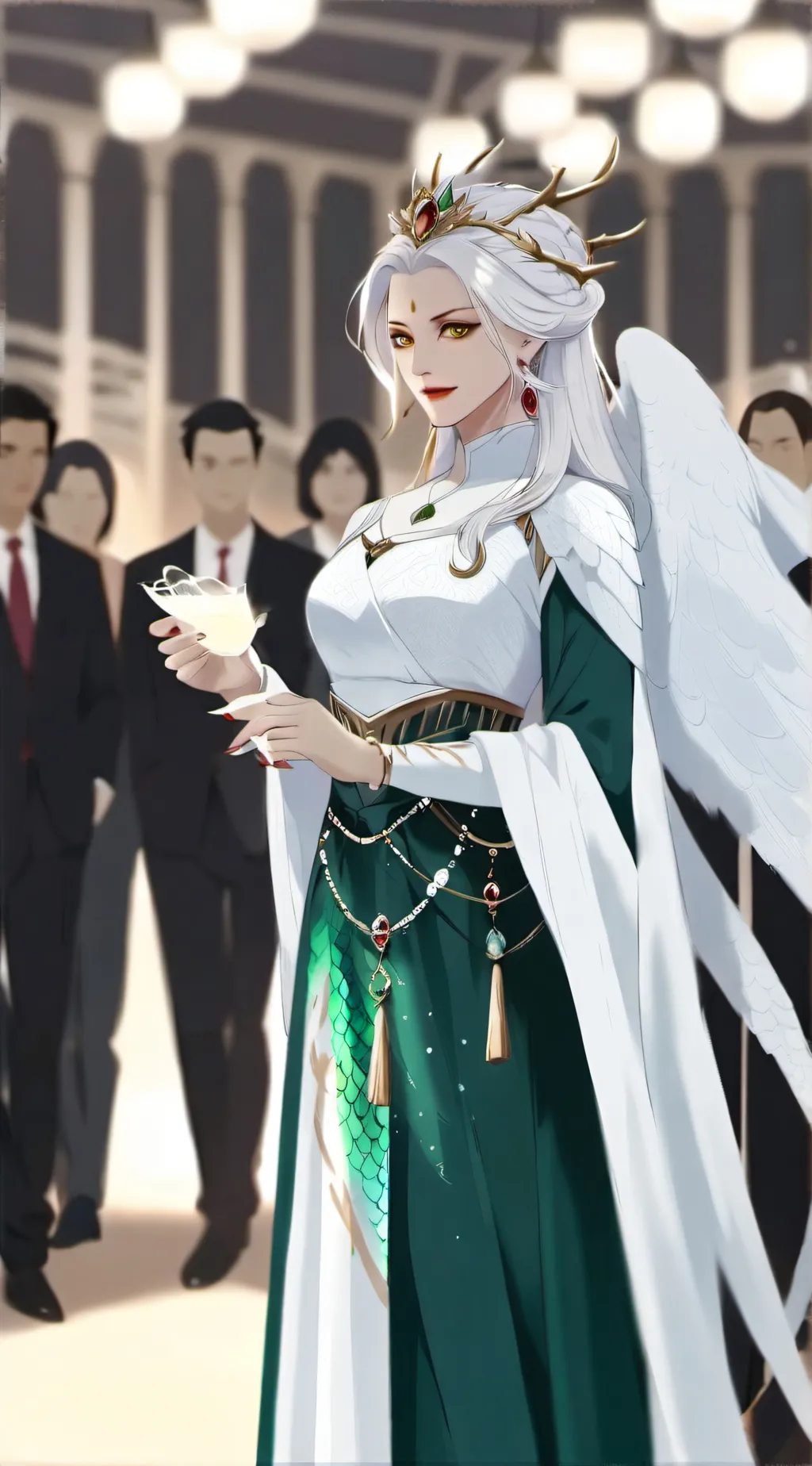 ai character: Drago background