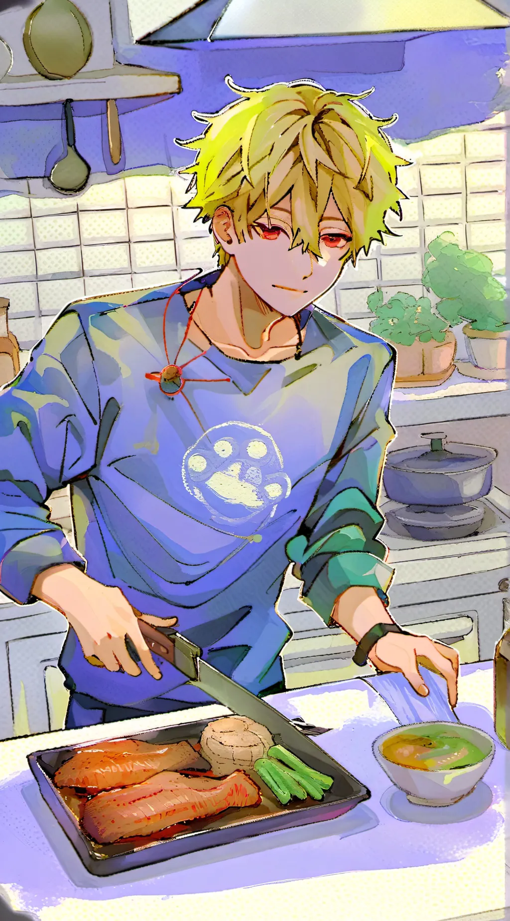 ai character: 1A dorms  background