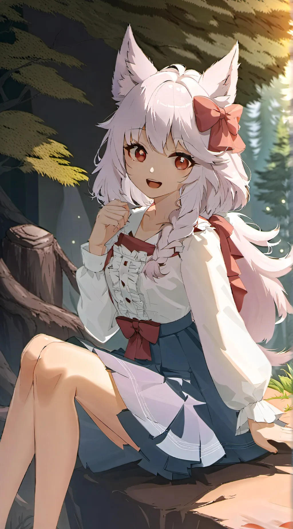 ai character: Ayame background