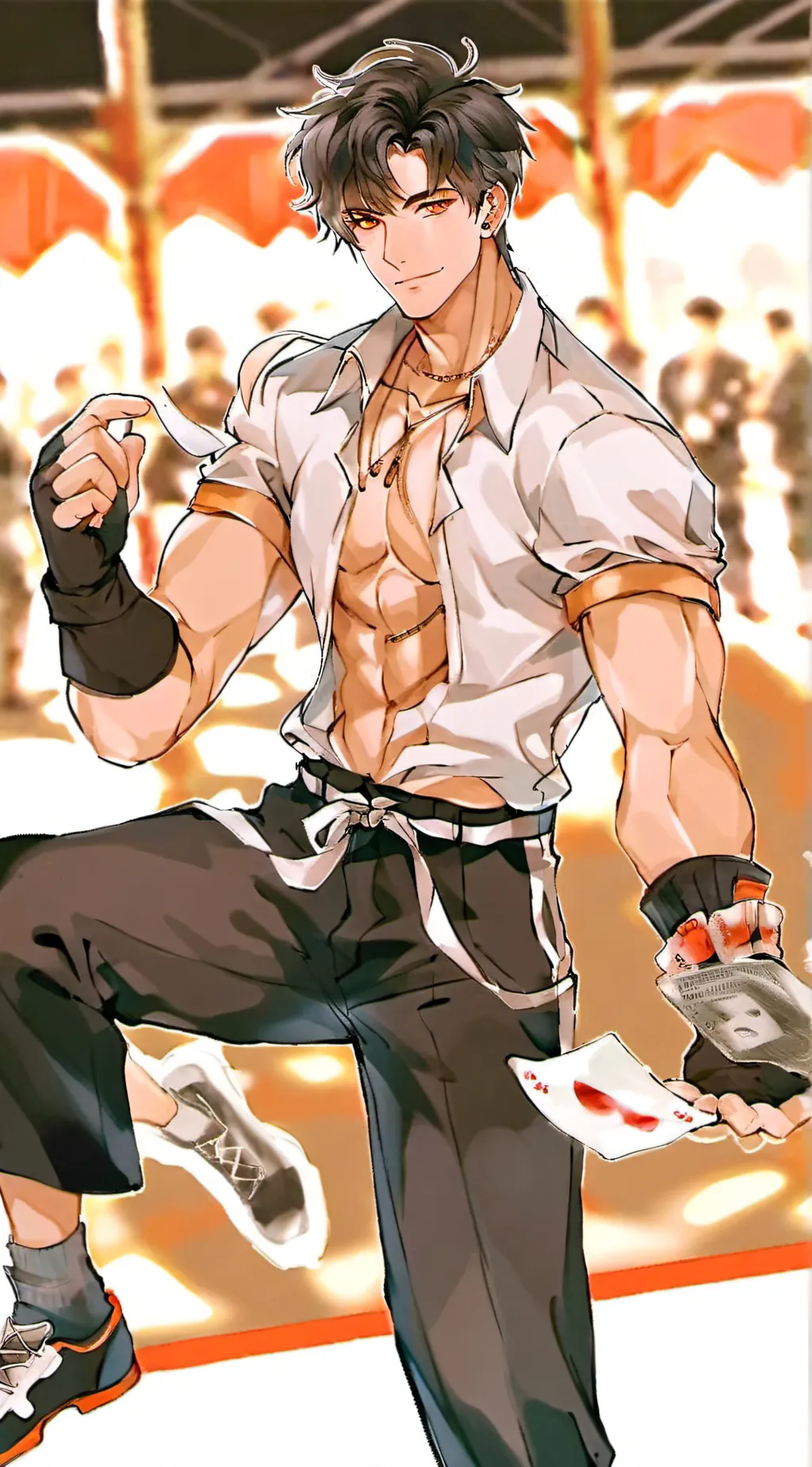 ai character: Flynn background