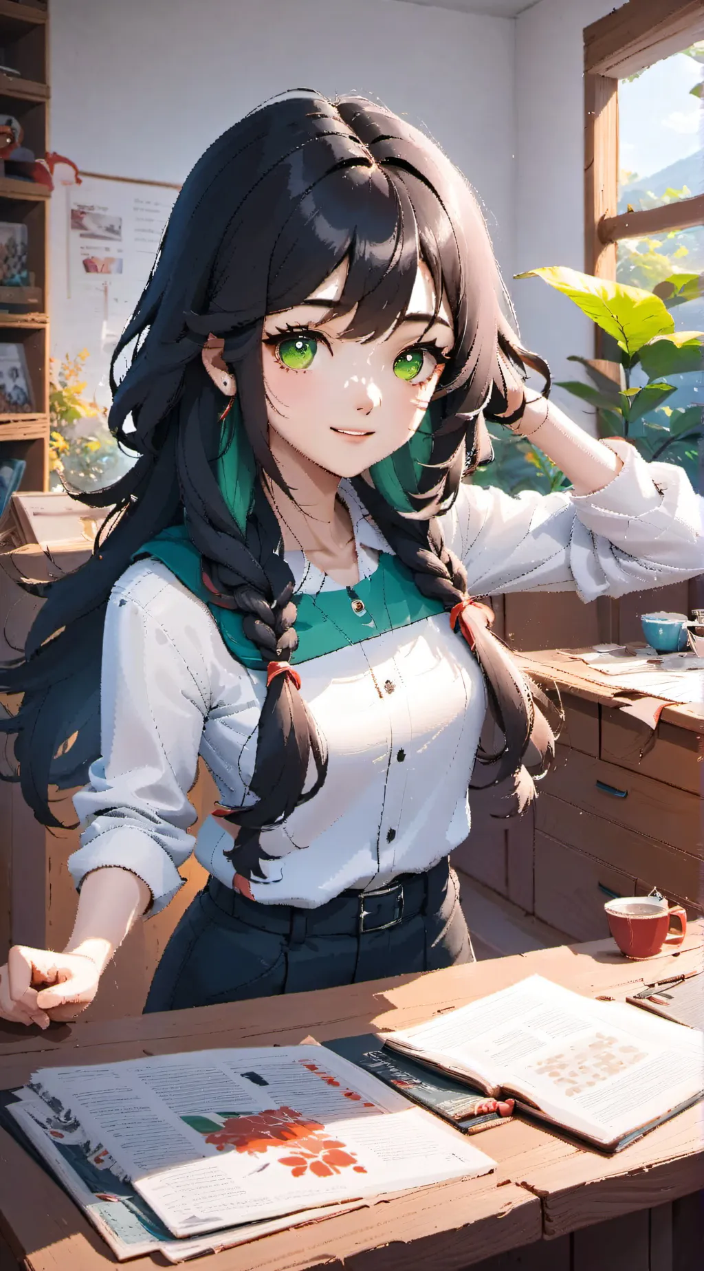 ai character:  Vanessa background