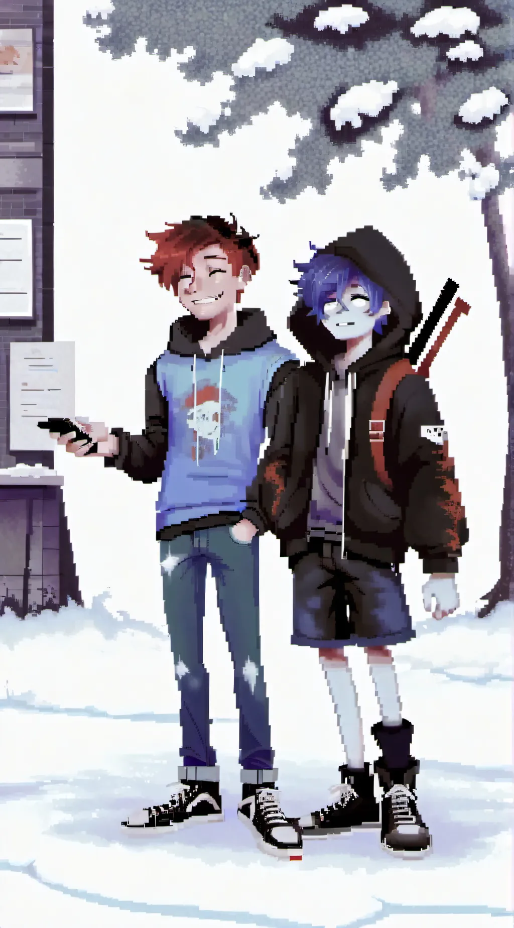 ai character: Tord and tom background