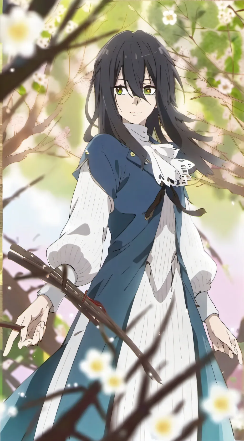 ai character: Aoi X Inosuke!!! background