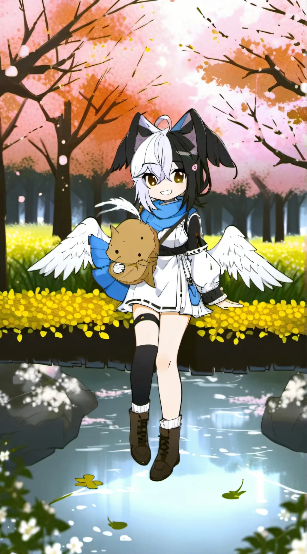 ai character: :——— background