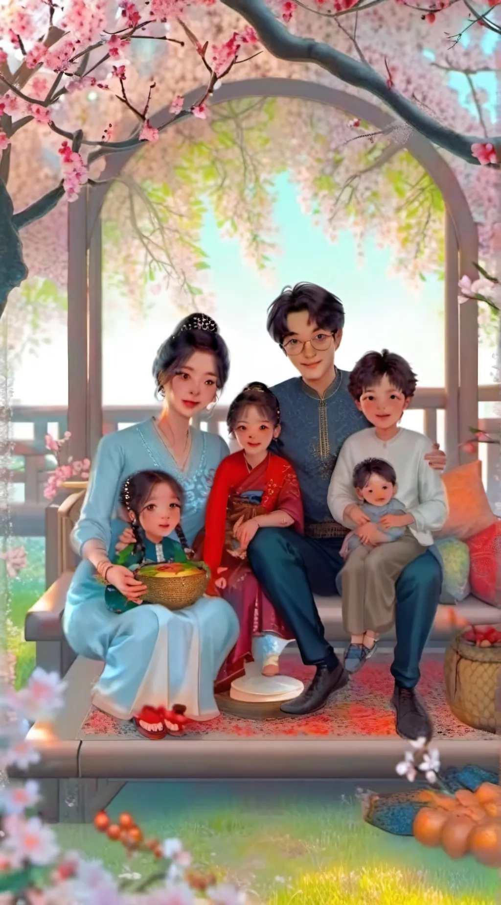 ai character: Fgteev fam background