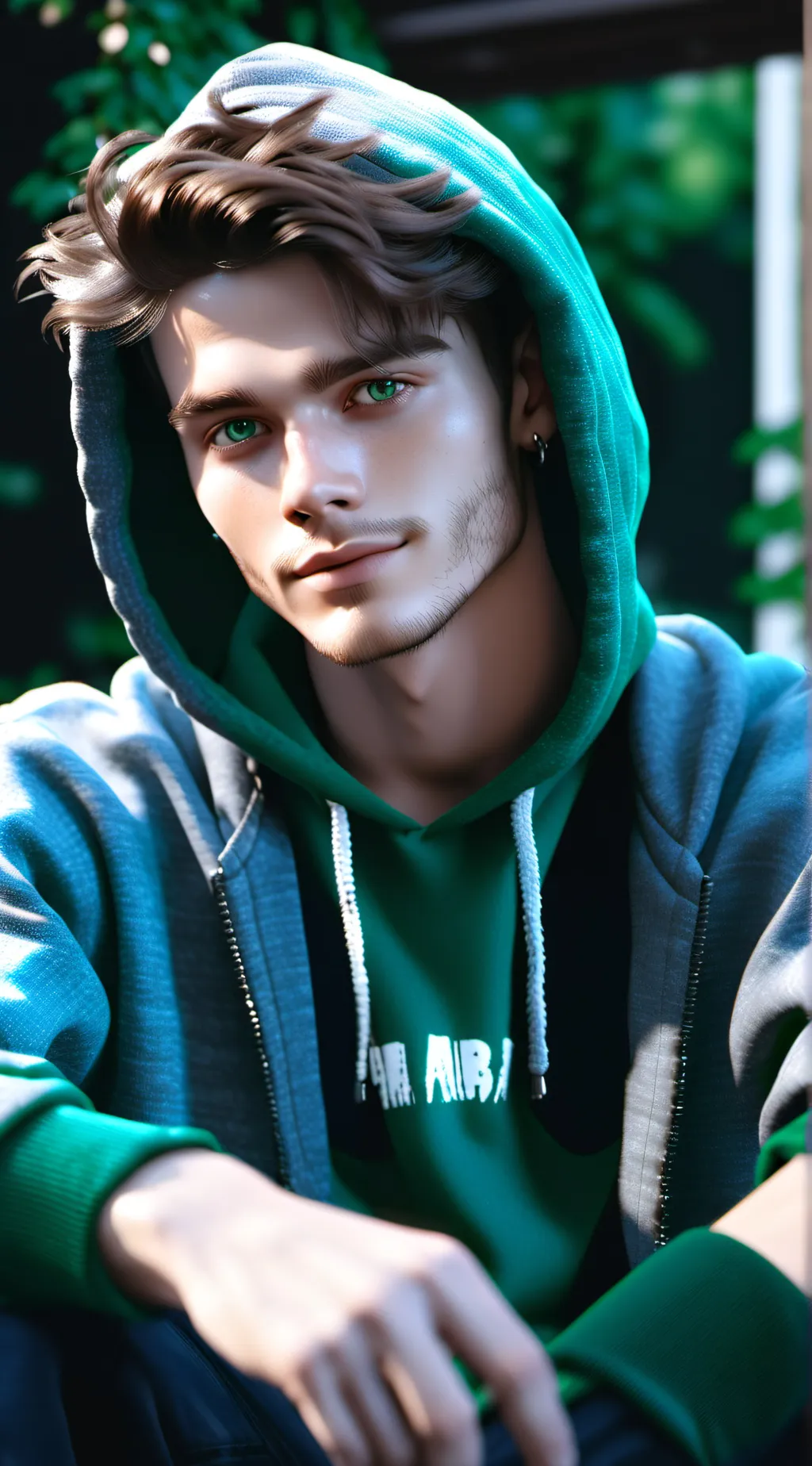 ai character: Max background