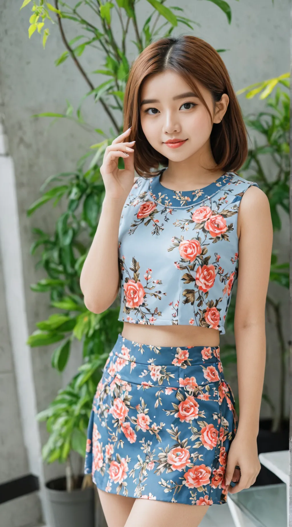 ai character: Briana  background