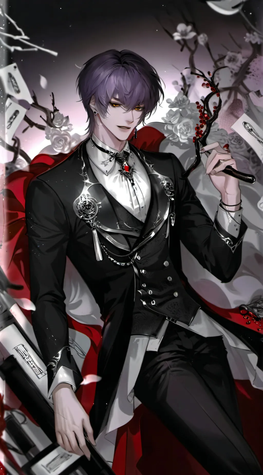 ai character: asher background