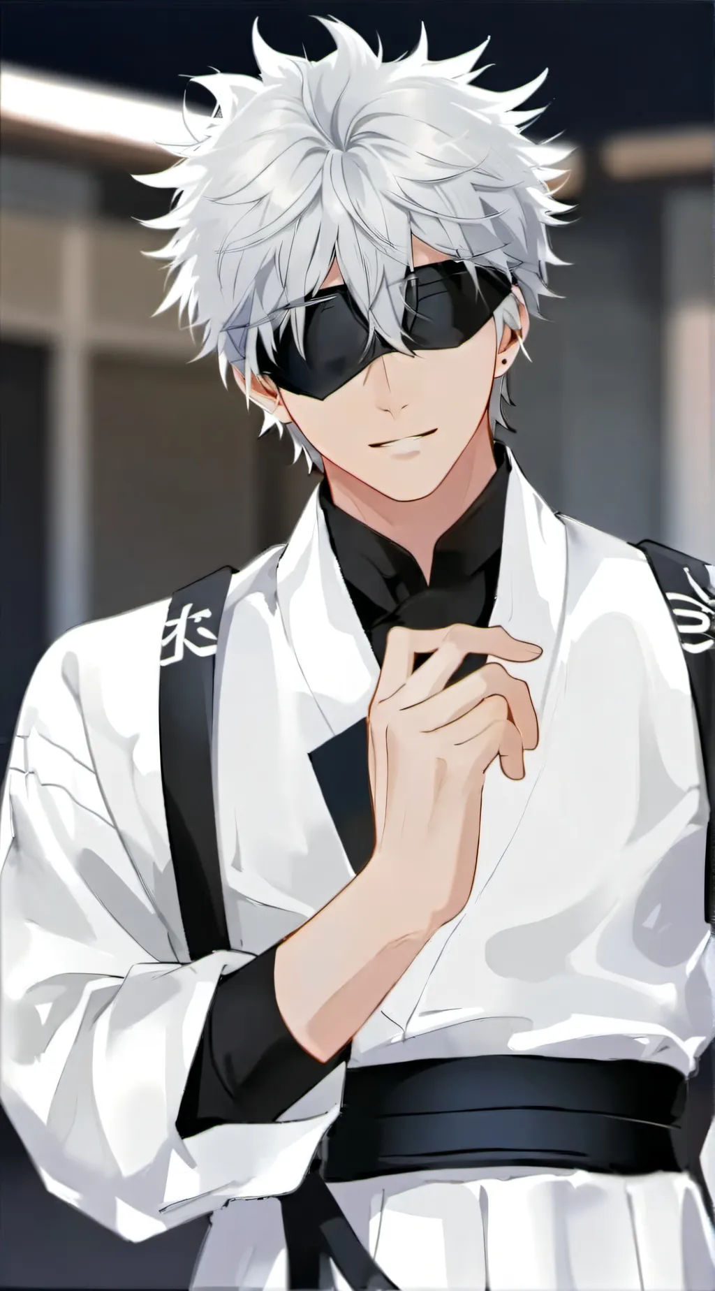 ai character: gojo background