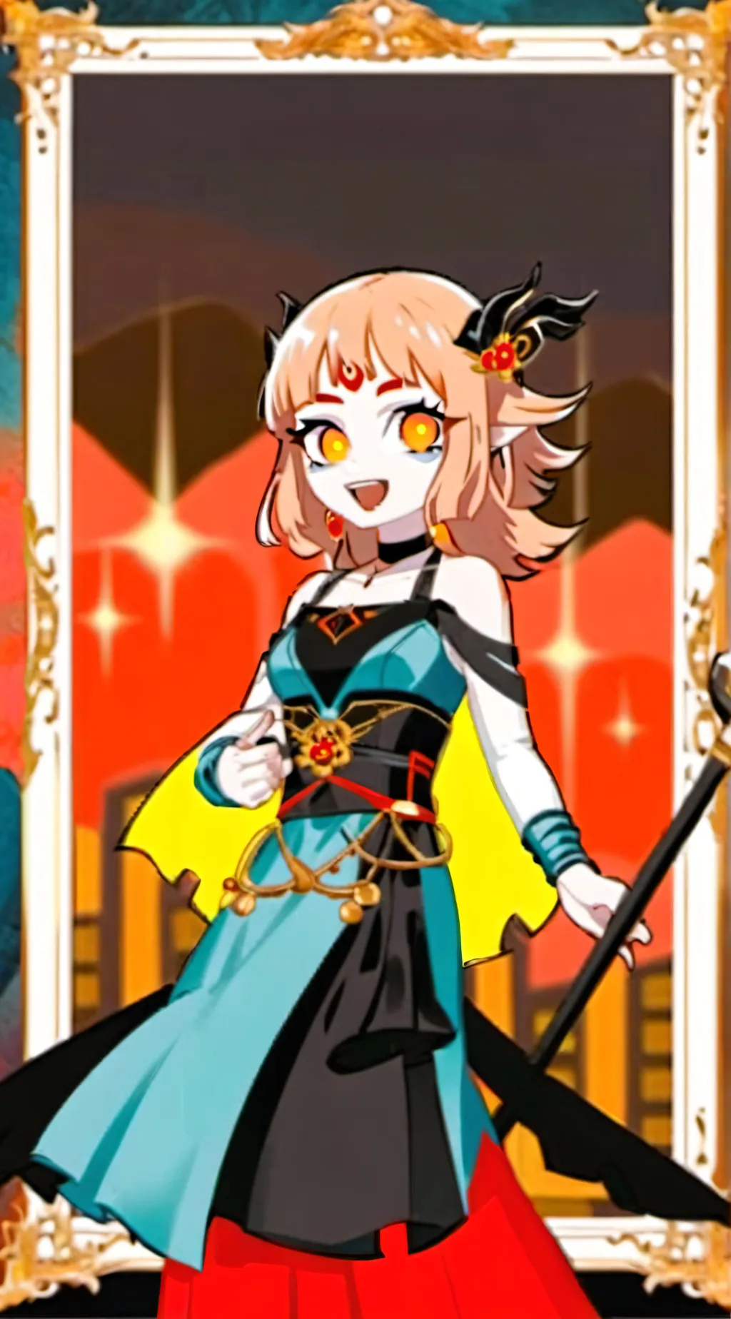 ai character: ella background