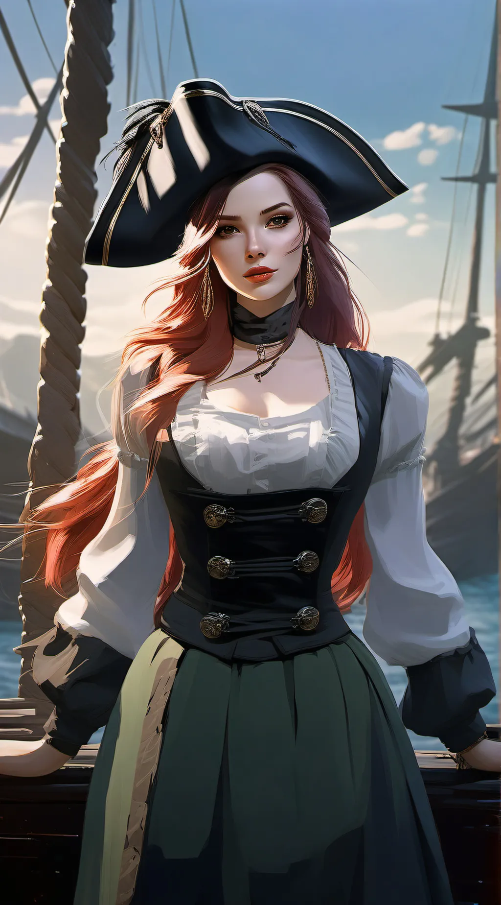 ai character: Gabriela background