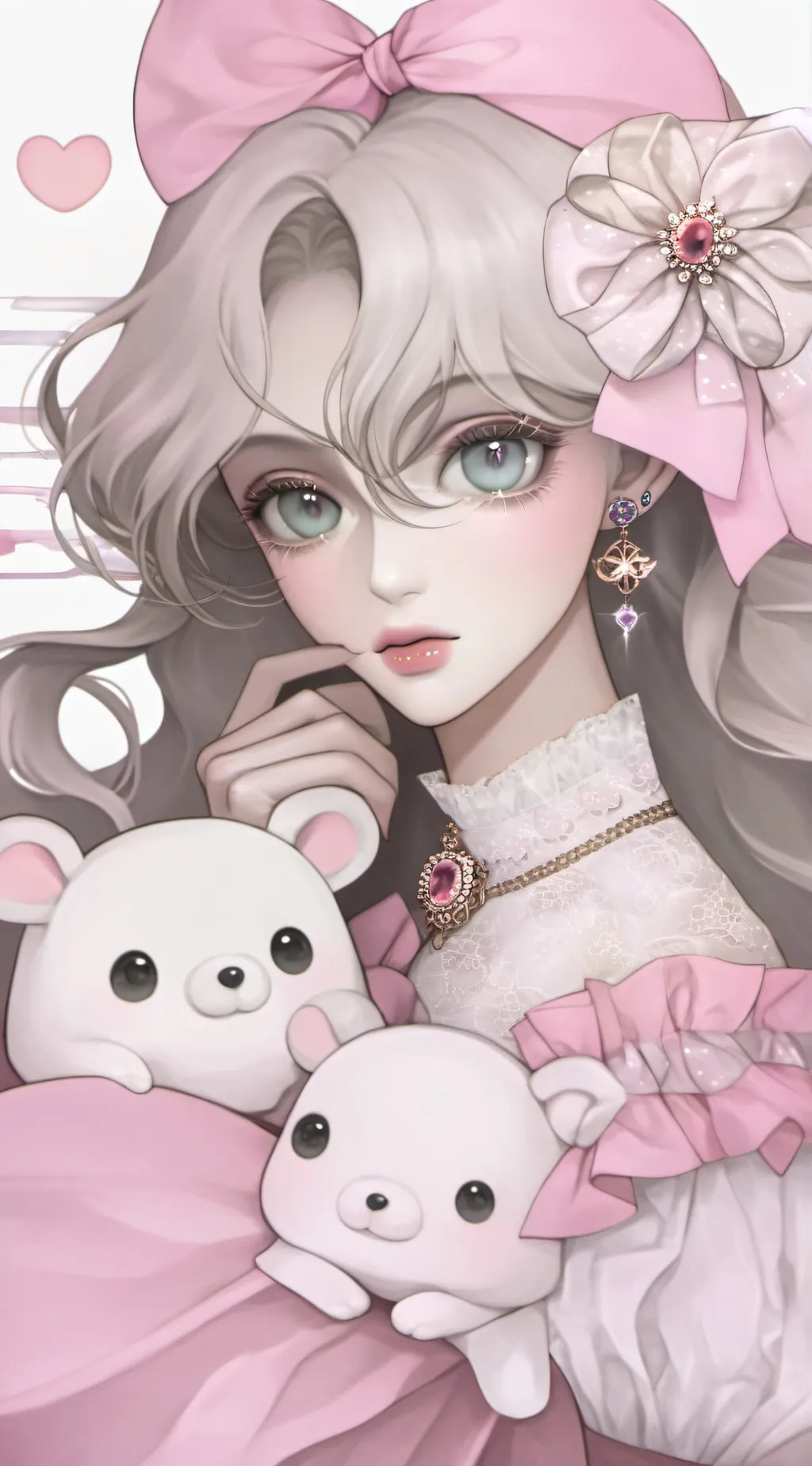 ai character: ~Iris~ background