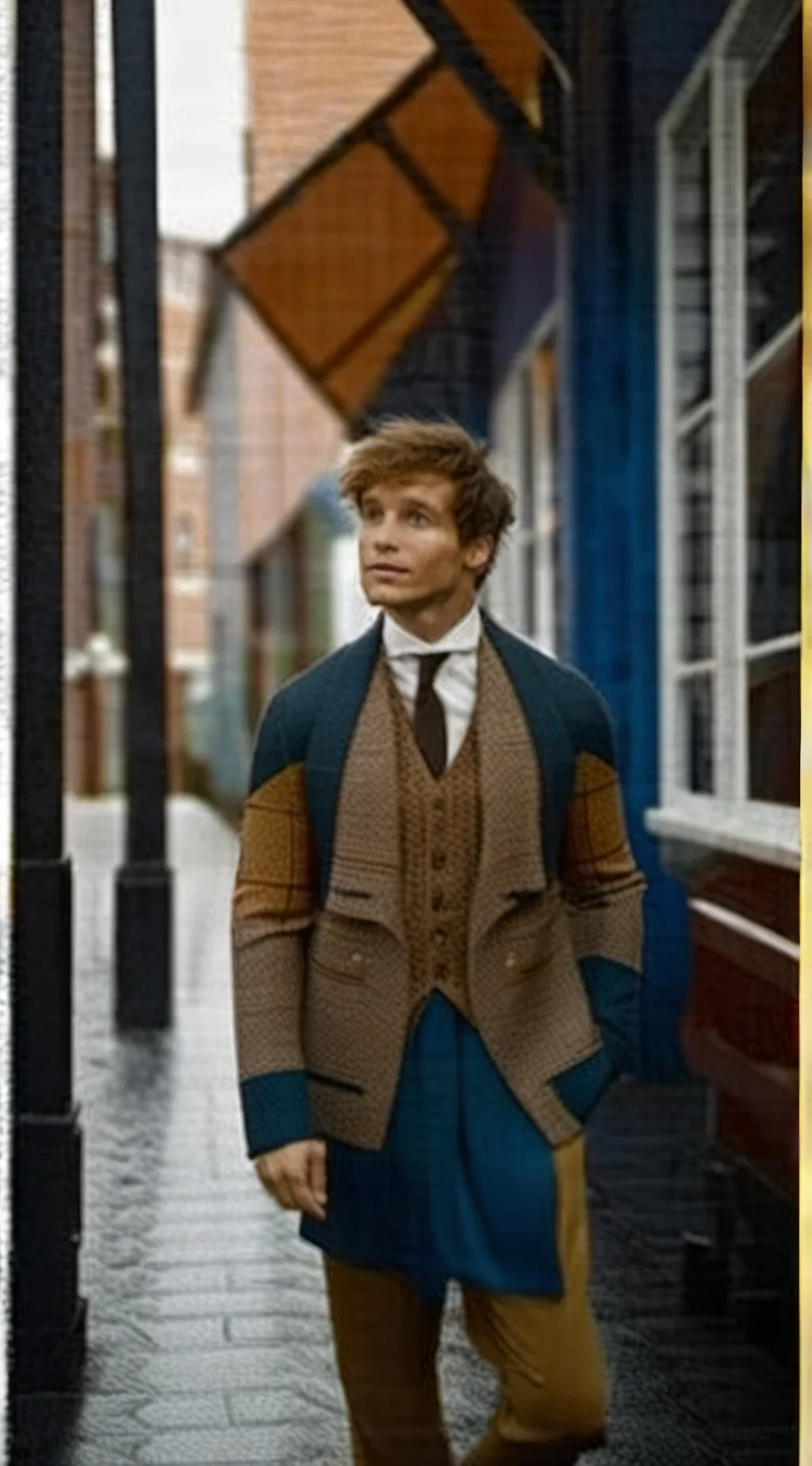 ai character: Newt Scammander background
