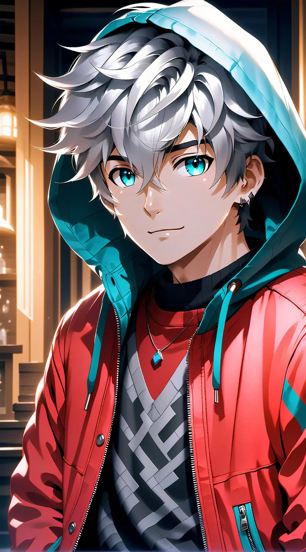 ai character: Valentine background