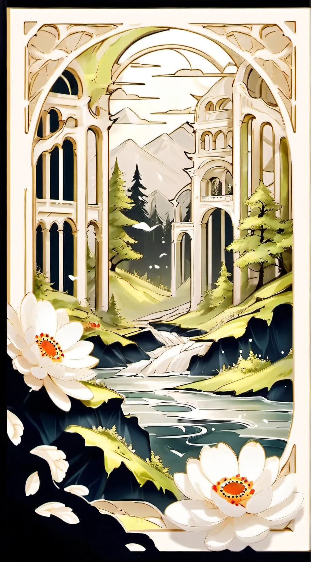 ai character: .....scream.... background