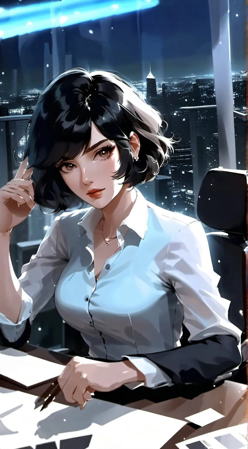 ai character: Risa background