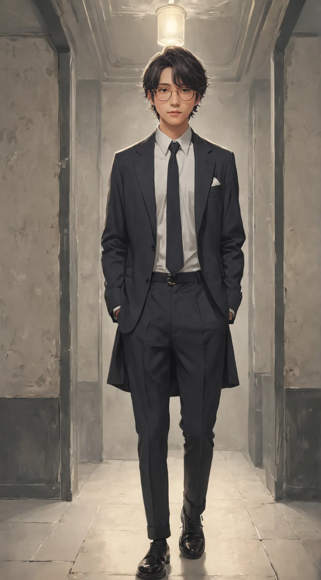 ai character: demon slayer background