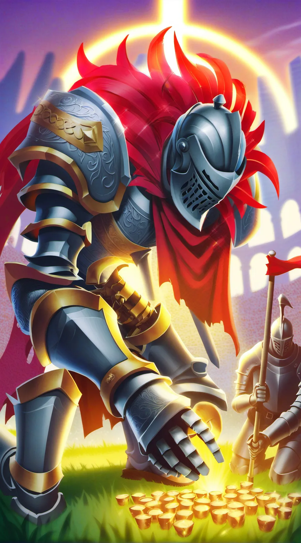 ai character: sir barthollemew  background