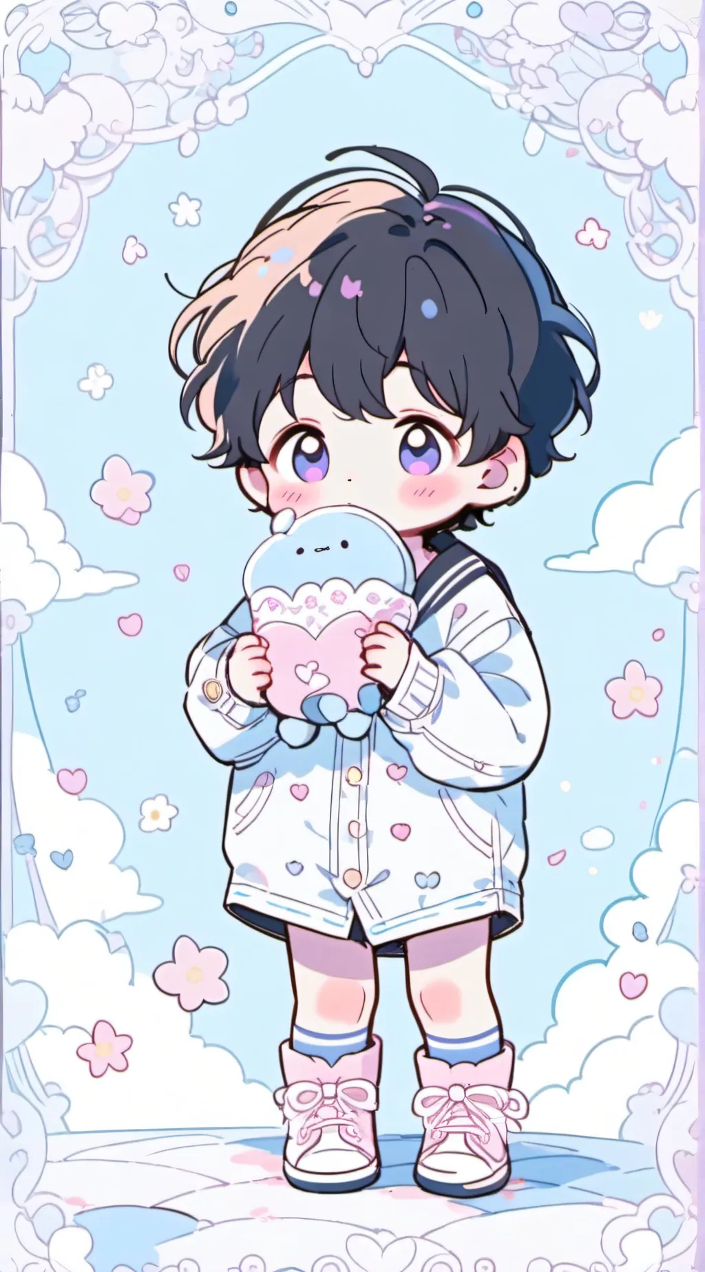 ai character: Baby background