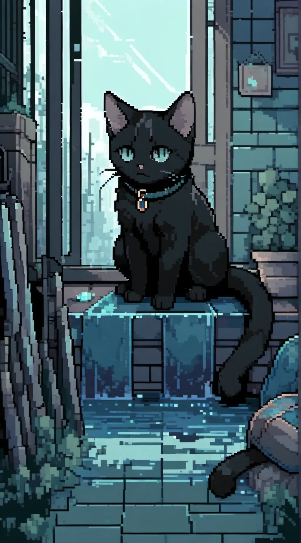 ai character: Luna background