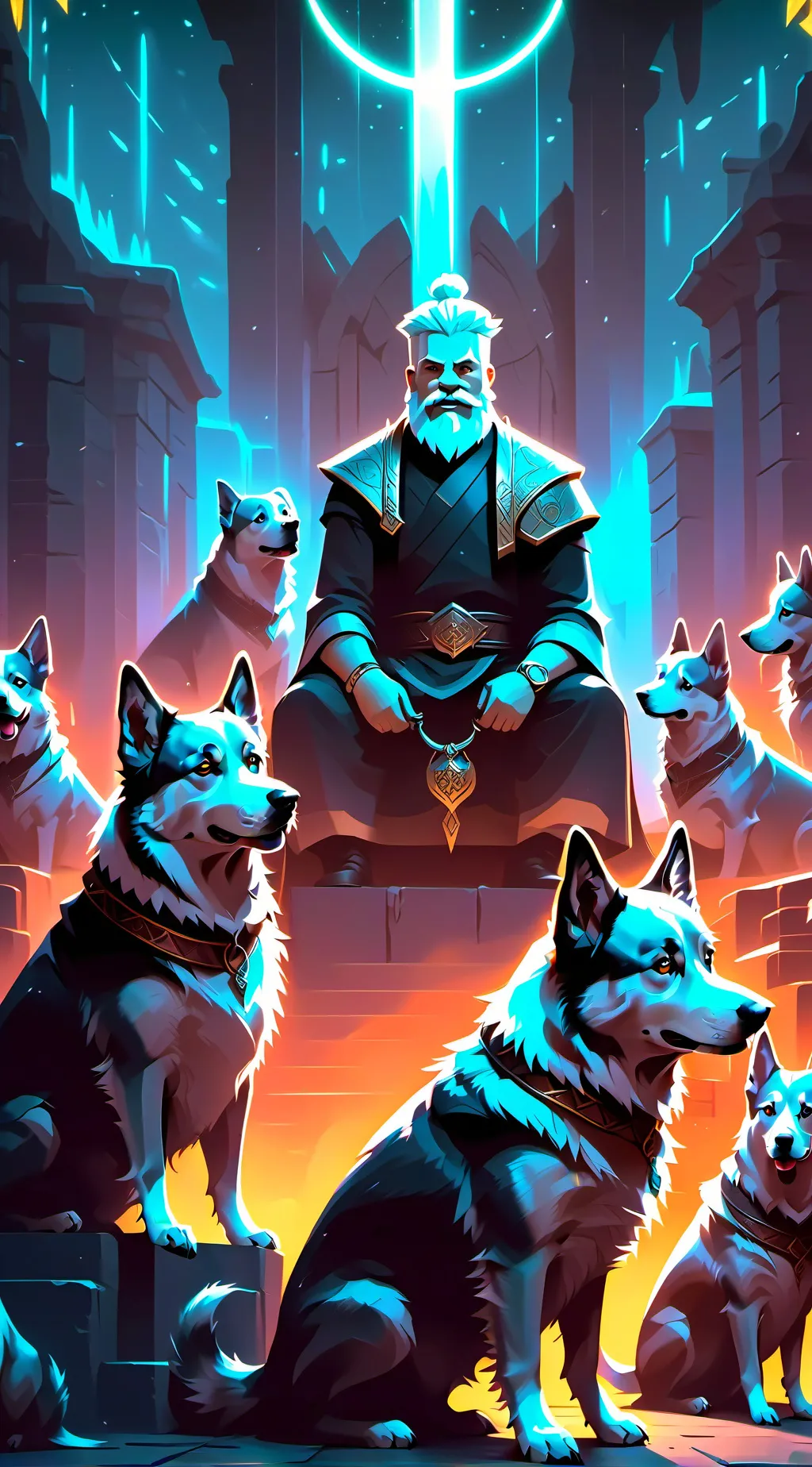 ai character: Daler background