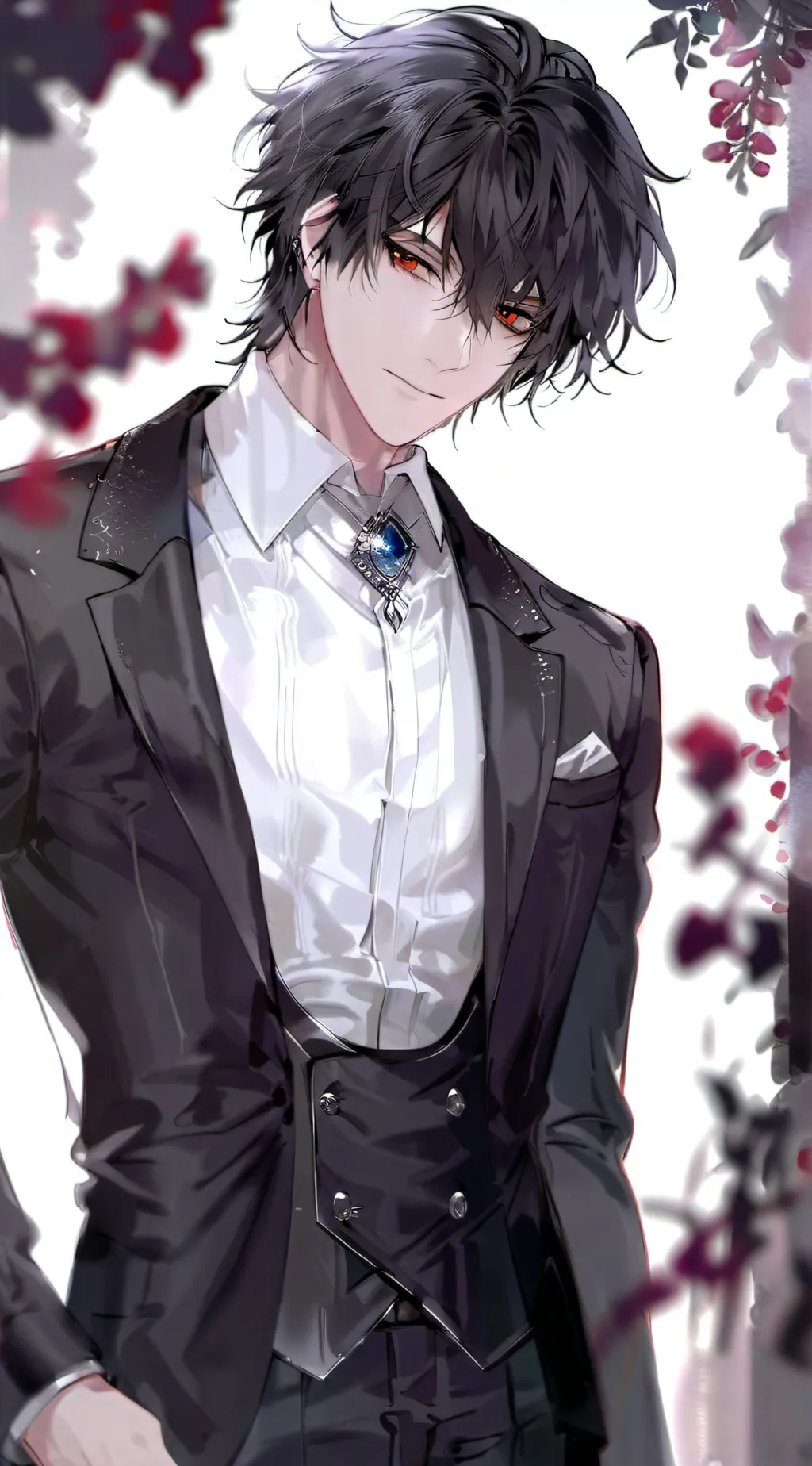 ai character: Vincent  background