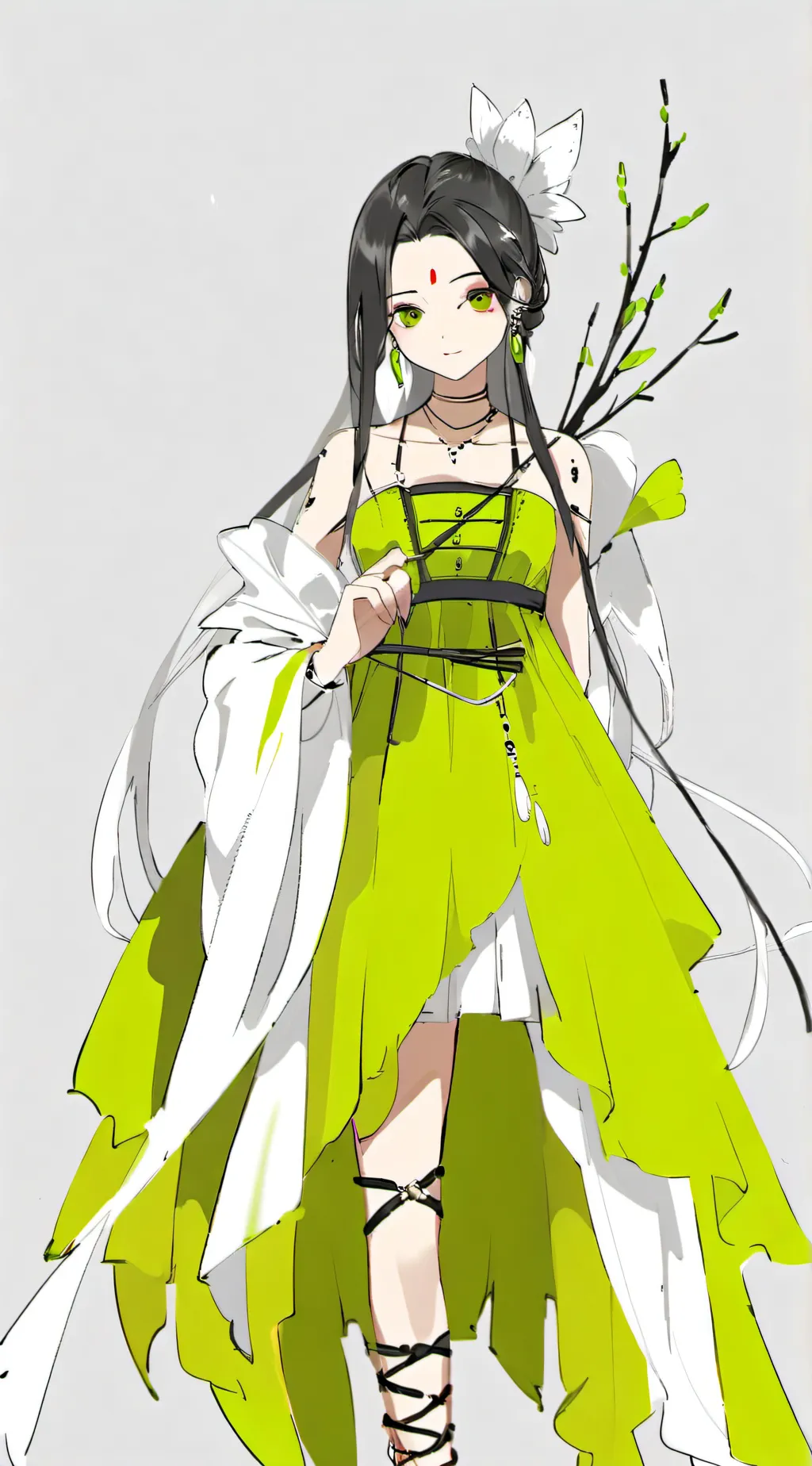 ai character: ? background