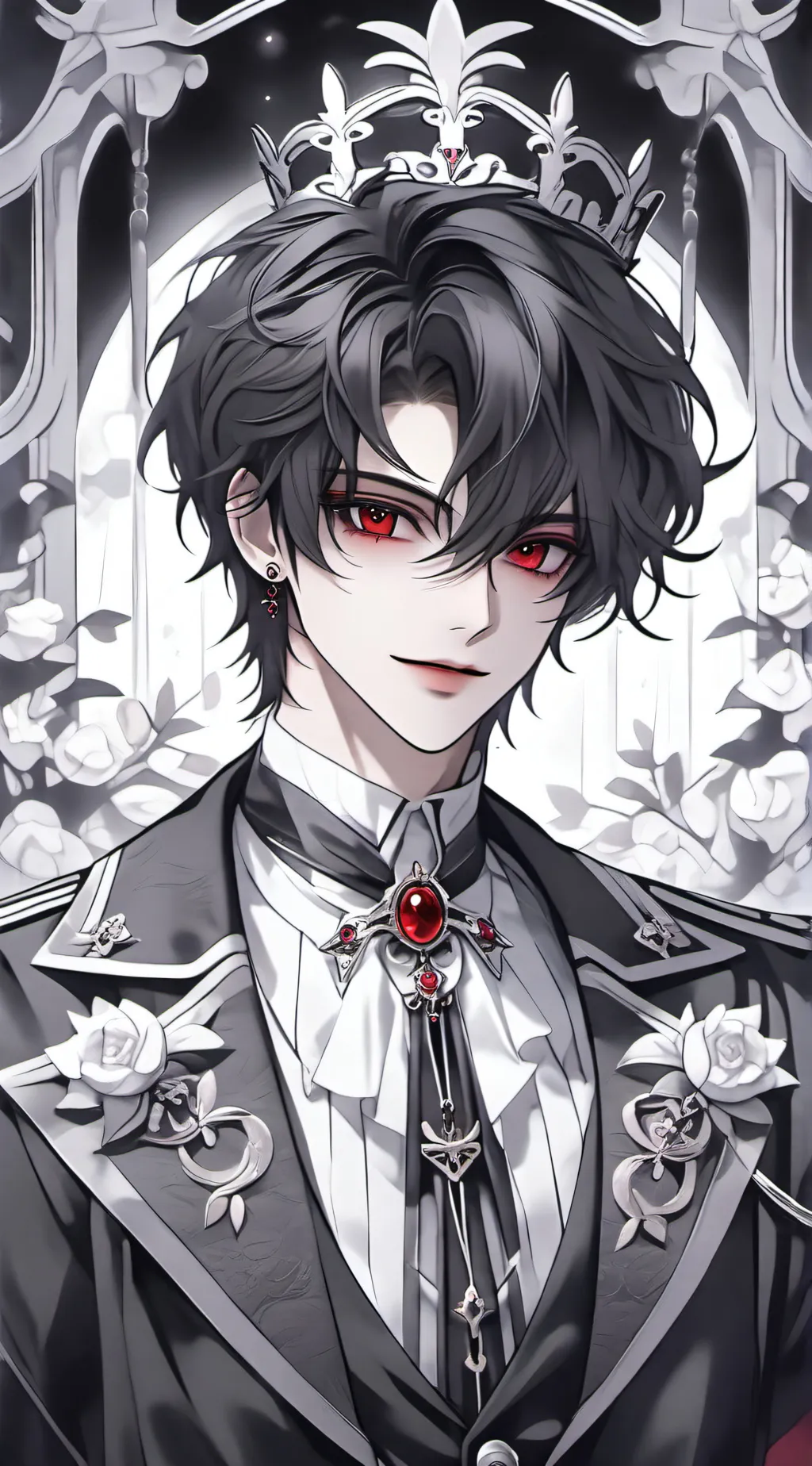 ai character: Oliver  background