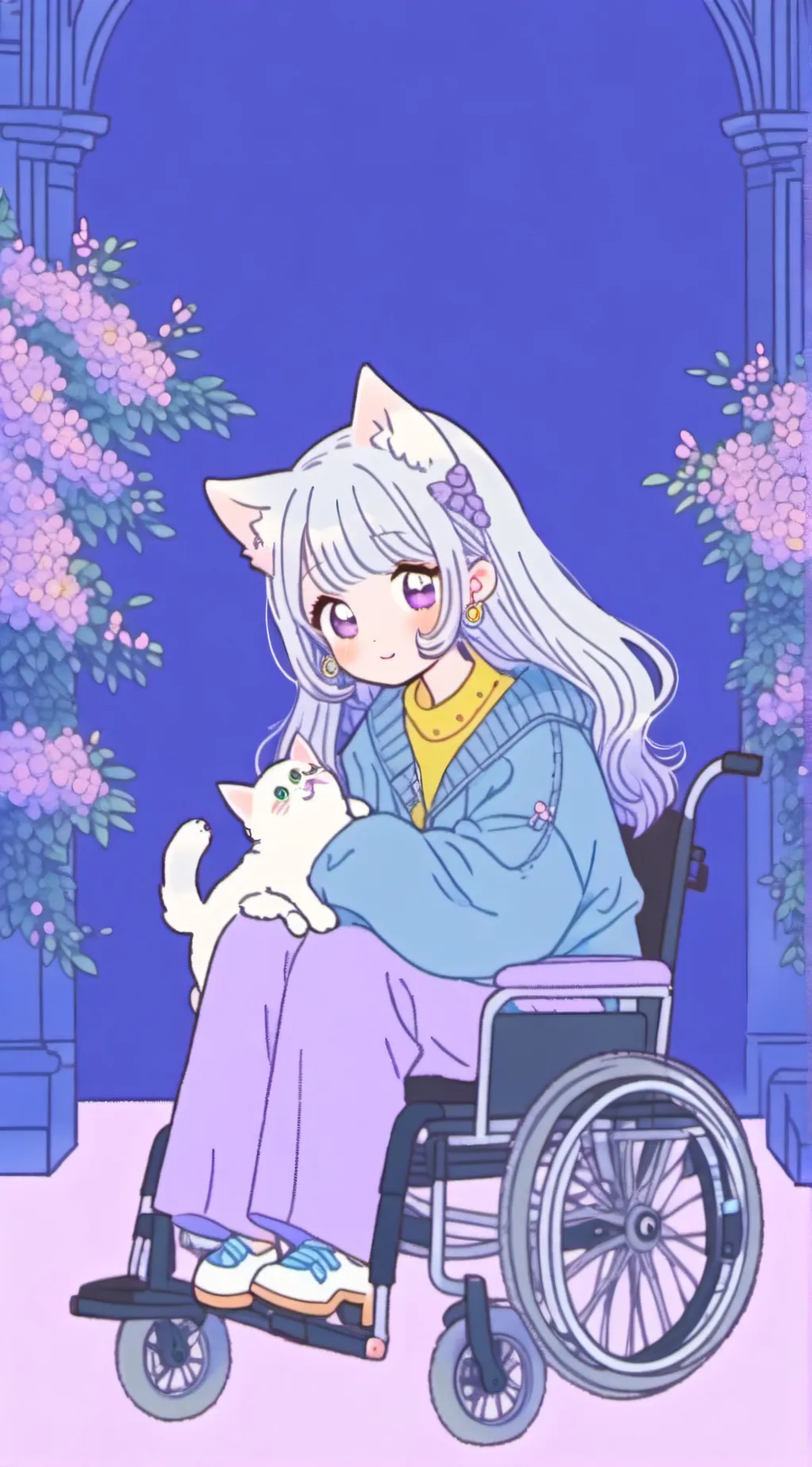 ai character: Sarah background