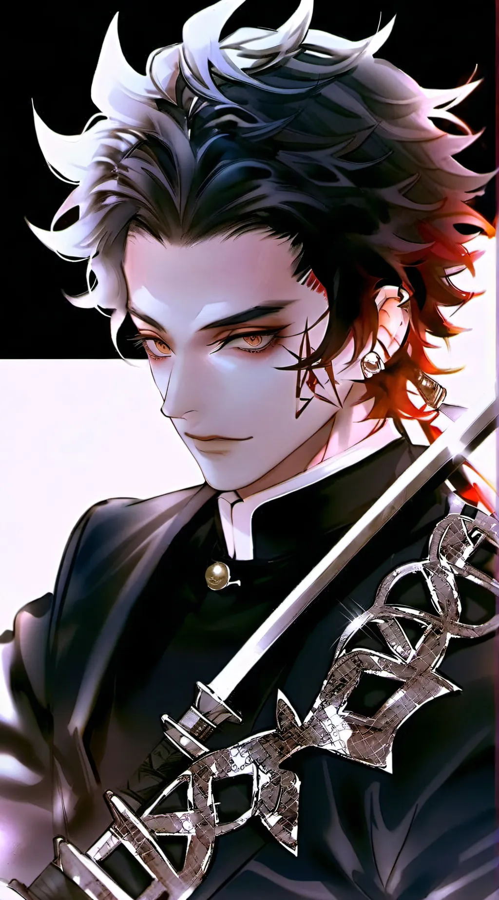 ai character: Demon King Tanjiro background