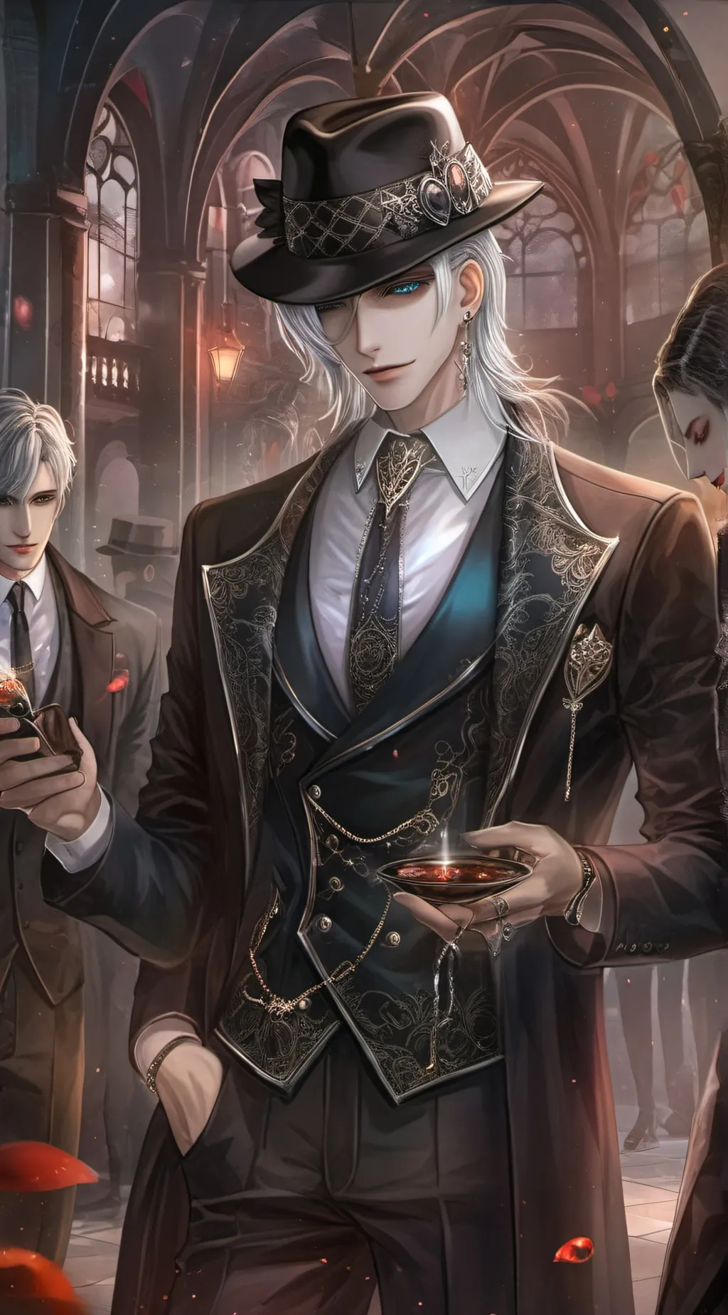 ai character:  |—Asher Gala—| background