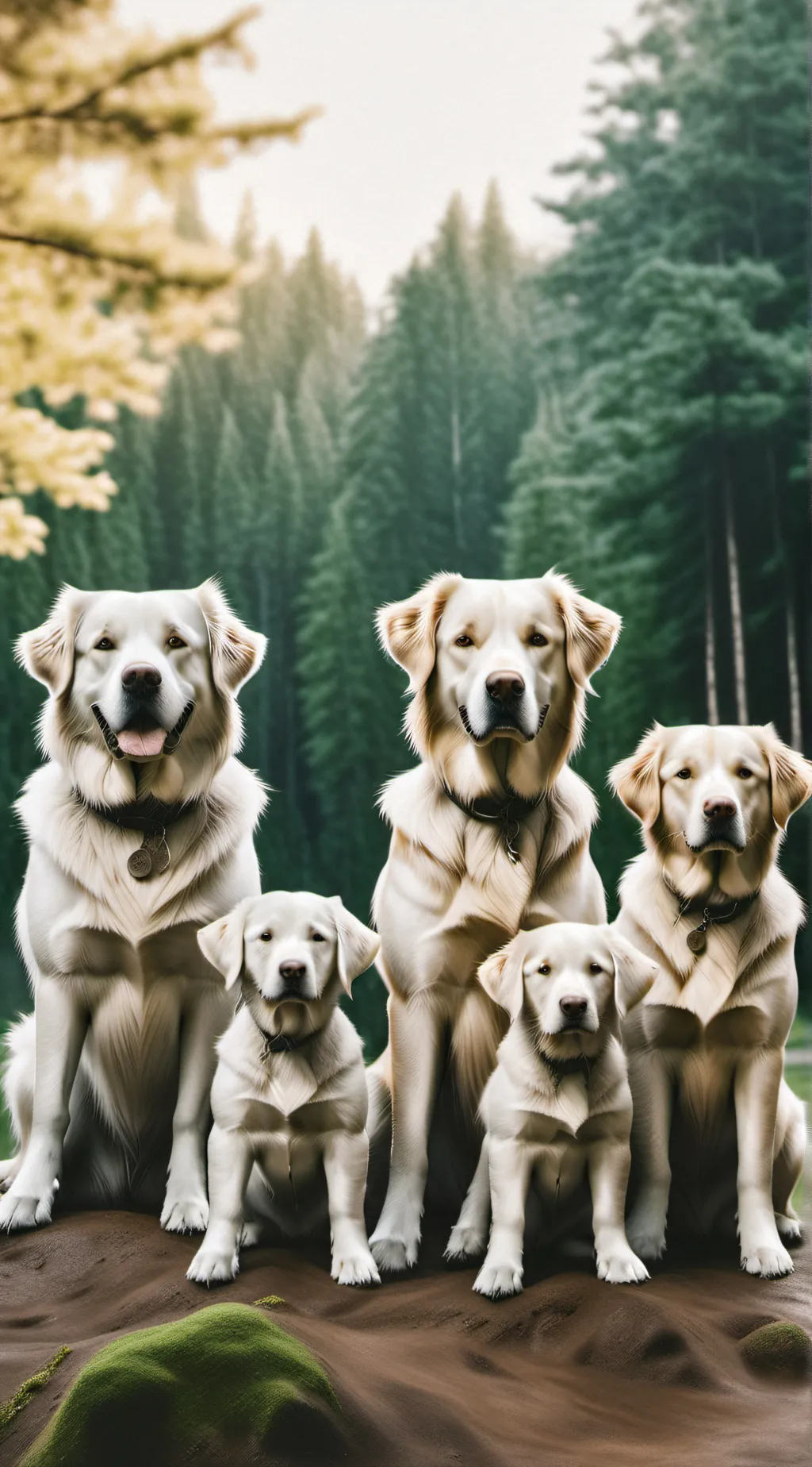 ai character: Puppy fam background