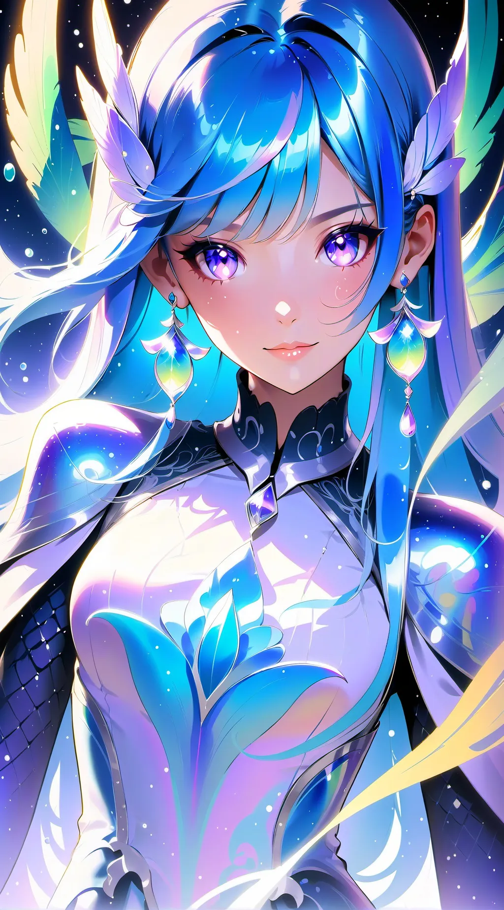 ai character: lily background