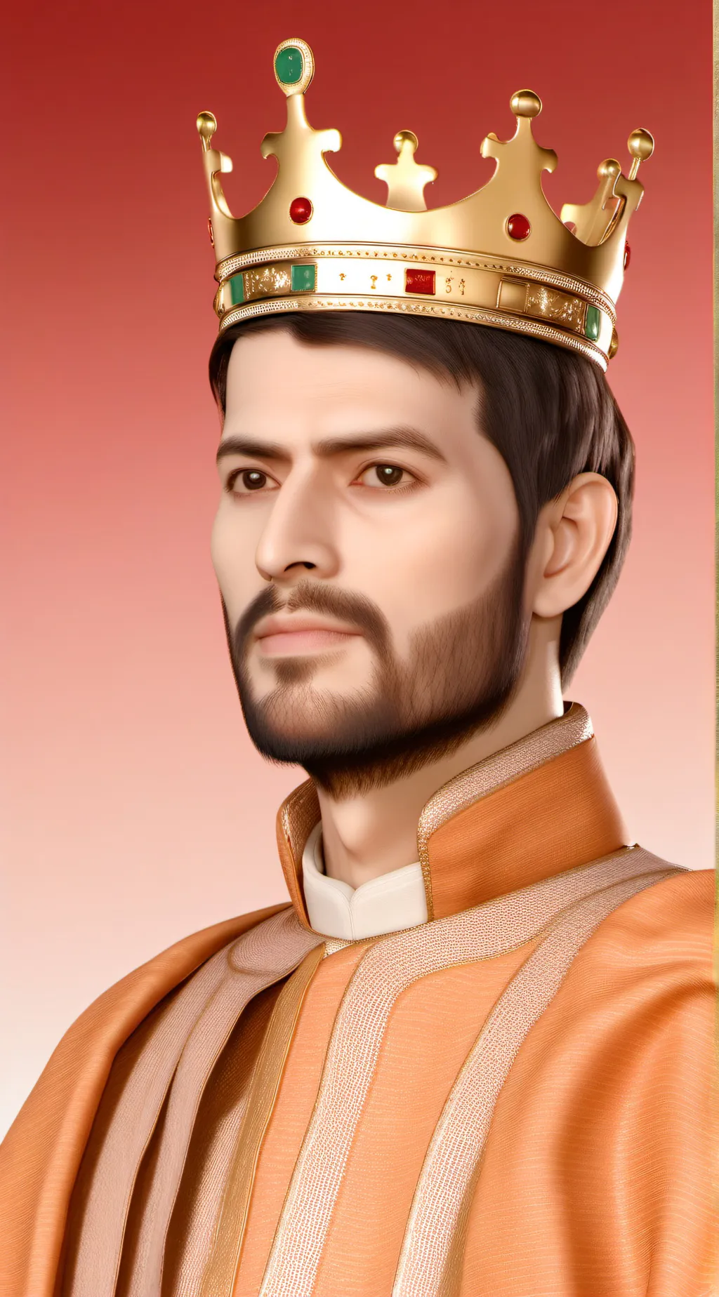 ai character: King Lorence background