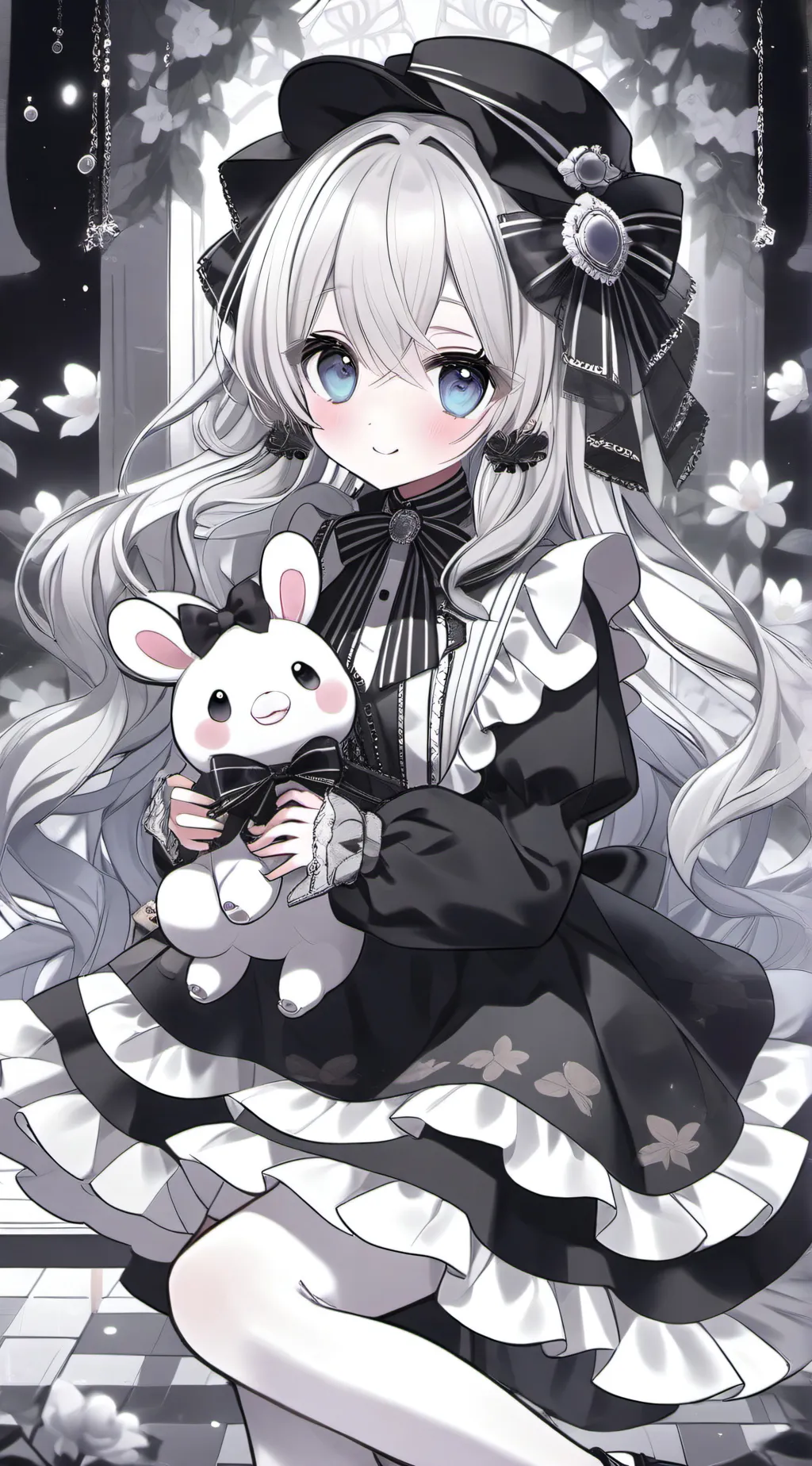 ai character: Вика background