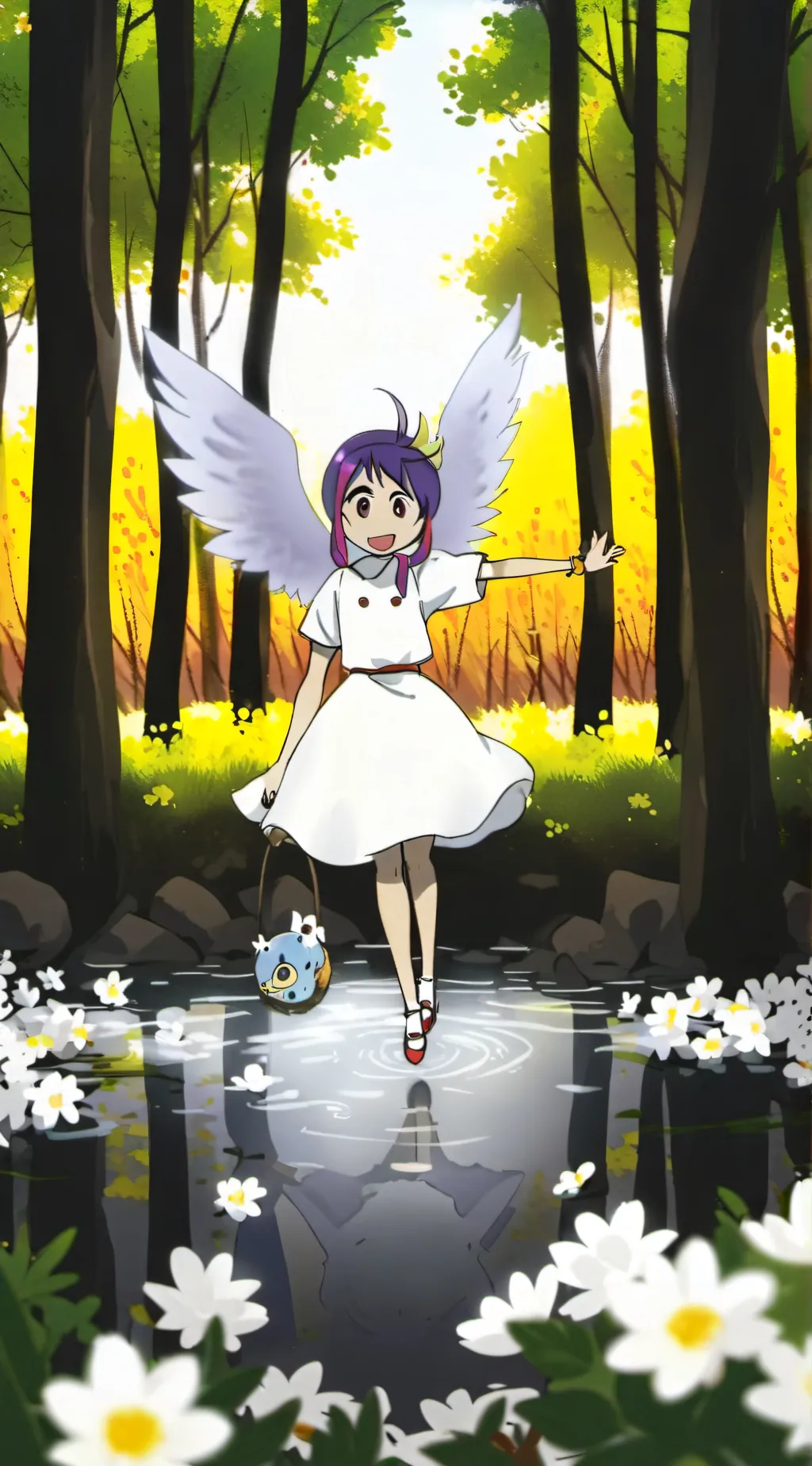 ai character: Catnap background