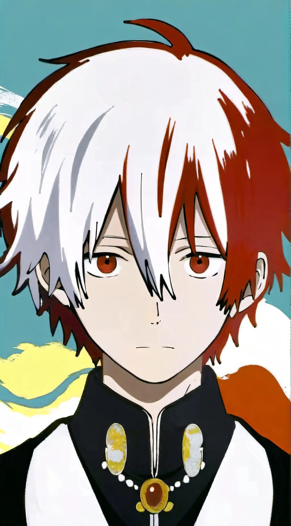 ai character: 🧊Shoto Todoroki 🔥 background