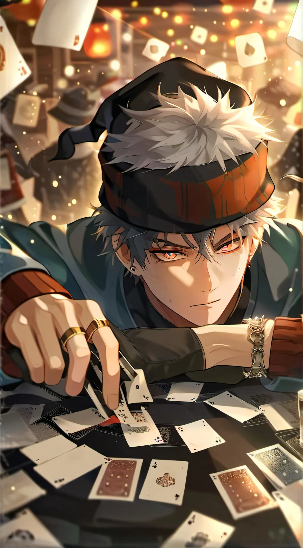 ai character: gojo background